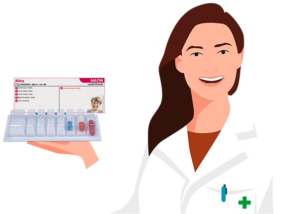 Pharmacienne medissimo avec monoplus