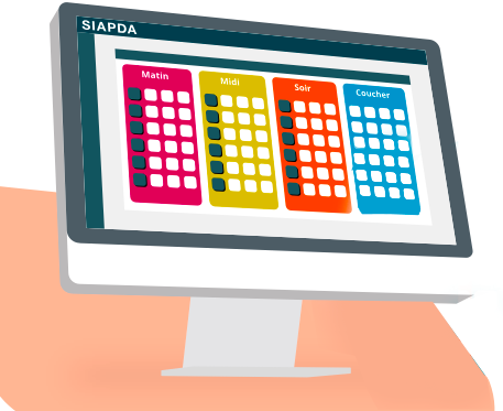 écran application siapda